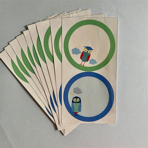 Owl Stickers – Paperfields