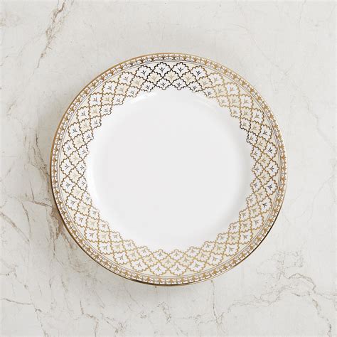 Buy Fiesta-Ebony Floral Print Side Plate - 18.5 cm from Home Centre at ...