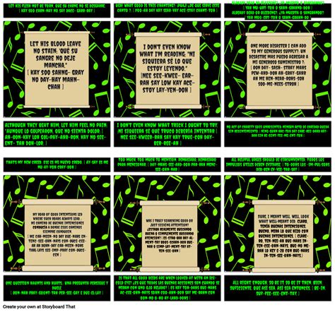 No Good Deed- Spanish Lyrics Storyboard por fanfiction