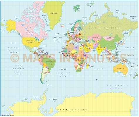 Accurate Sized World Map 的图像结果