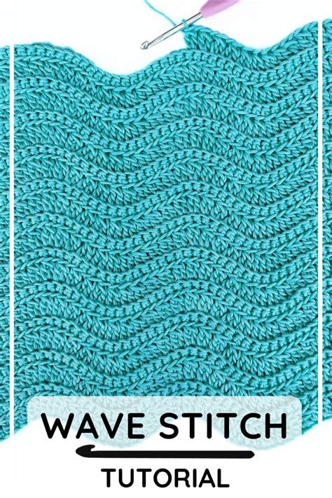 Image result for Crochet Wave Stitch Pattern
