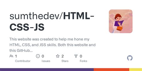 Image result for HTML and CSS Website GitHub