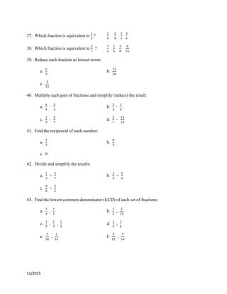 Image result for Basic Math Review