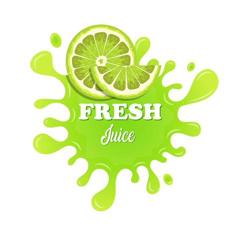 Fruit juice splashes vector design illustration isolated on white ...