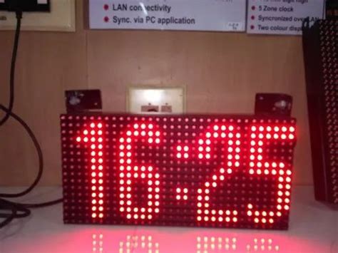 LED Digital Clocks - LED Industrial Digital Clock. Manufacturer from ...
