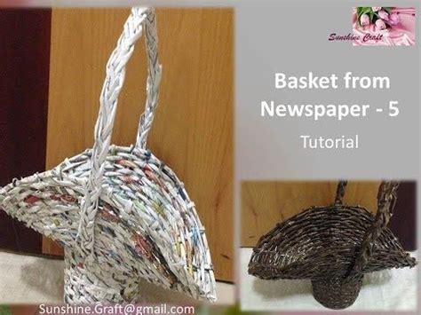 Image result for Basket Using Newspaper