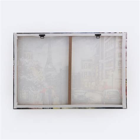 Buy Brezza Set of 2 Canvas Tower Printed Picture Frames - 60x40cm from ...