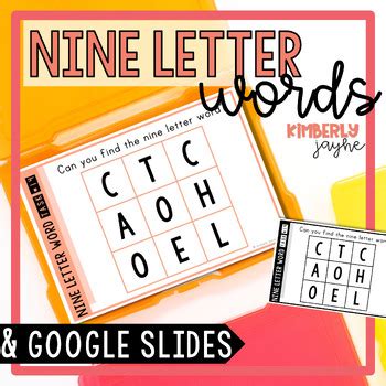 Nine Letter Word Puzzles Task Cards | Gifted & Talented Students ...