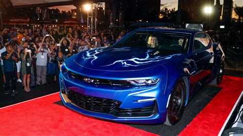 Chevrolet eCOPO Camaro Concept is a 700-HP Electric Drag Racer