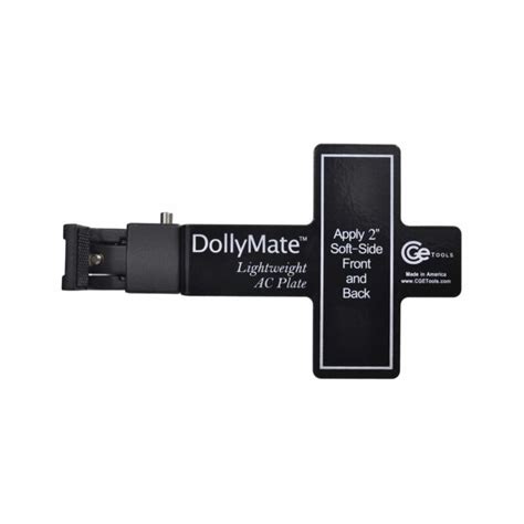 CGE Tools DollyMate Lightweight AC Plate ohne Kupo Klemme, 44,40