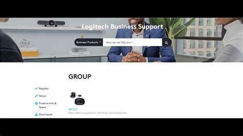 Logitech Group firmware updating - YouTube