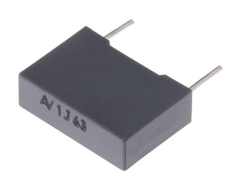 R60DF4100AA6AJ KEMET | KEMET R60 Polyester Film Capacitor, 40 V ac, 63 ...