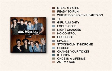 Image result for One Direction Number Color