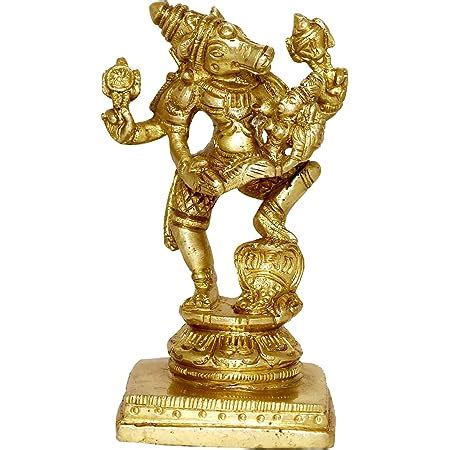Buy Bhunes Brass | Varaha Idol | Bhudevi | Varaha Avatar | Varaha Swamy ...