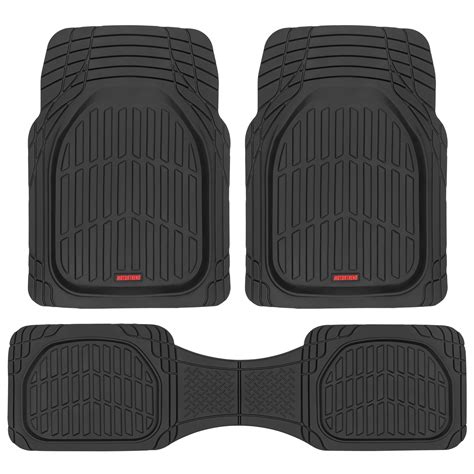 Motor Trend FlexTough Contour - Deep Dish Heavy Duty Rubber Car Floor ...