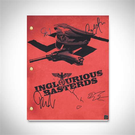 Inglourious Basterds Script Limited Signature Edition | RARE-T