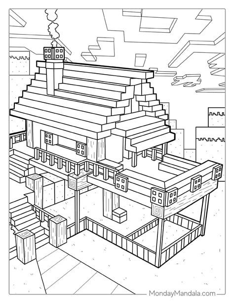 80 Minecraft Coloring Pages | Free PDF Printables