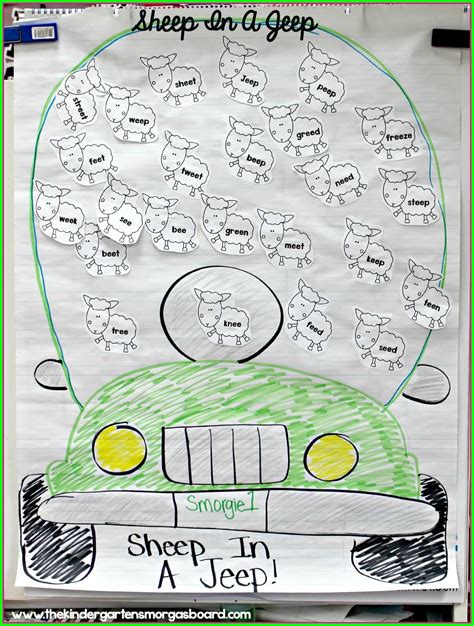 SHEEP IN A JEEP! | The Kindergarten Smorgasboard