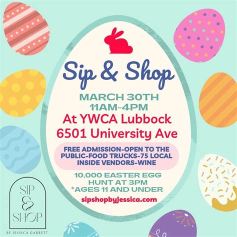 Sip & Shop at YWCA, 6501 University Ave, Lubbock, TX 79413-5849, United ...