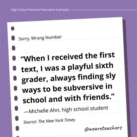 Image result for 5th Grade Personal Narrative Examples