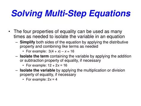 Image result for Solving Multi-Step Equations Flow Chart