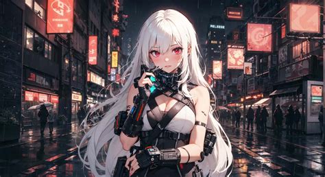 [700+] Cyberpunk Anime Wallpapers | Wallpapers.com