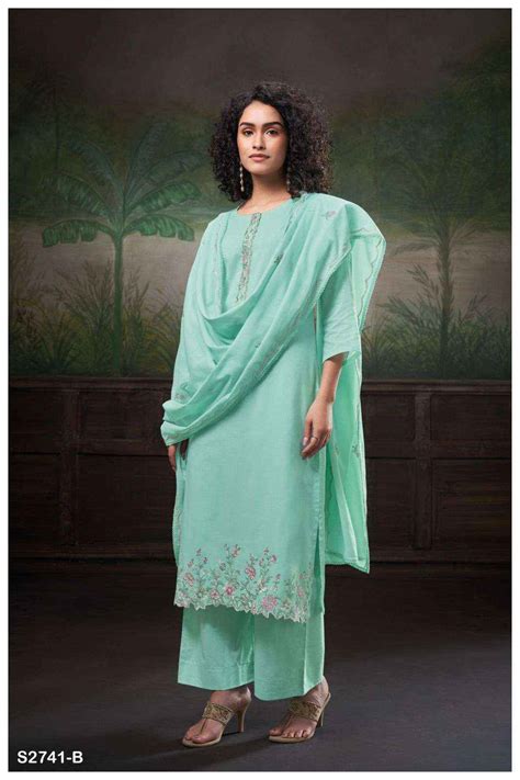 Ganga Fashion Sanvika 2741 Premium Designs Ladies Suit Catalog Dealer