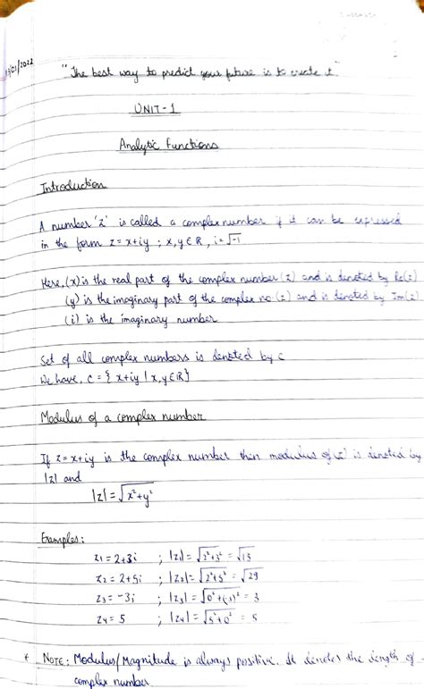 Complex Analysis - Studocu