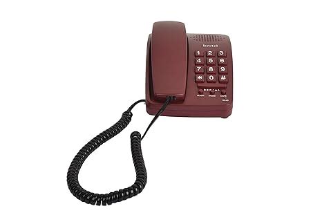 Beetel B15 Corded Landline Phone,Ringer Volume Control,LED Ring ...