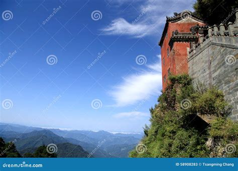 Wudang Mountain , a Famous Taoist Holy Land in China Stock Image ...