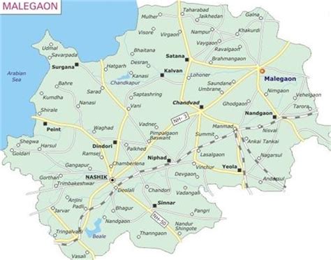 Localities and Areas in Malegaon, Main Areas of Malegaon