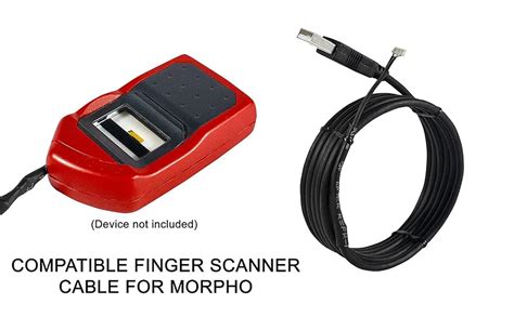 DARAHS® USB Cable 2.0 for Morpho MSO-1300 E, E2, E3 Biometric Finger ...