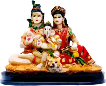 Green Value Hindu God made with polyresin Lord Goddess Bhagwan Shiv ...