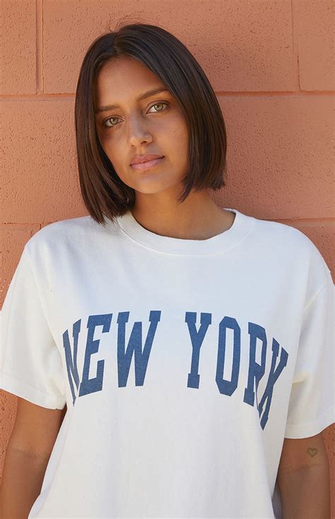 John Galt White New York T-Shirt | Pacsun