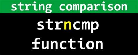 Creating Strncmp Function in C 的图像结果
