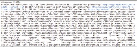 Python Module Requests 的图像结果
