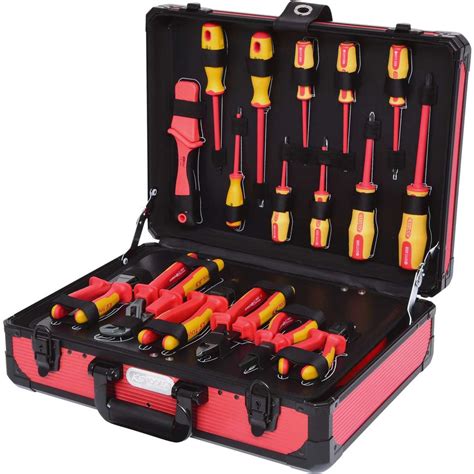 Insulated tool set for hybrid and electric vehicles, 43 pcs | empty ...