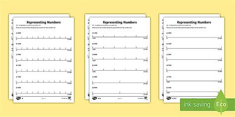 Image result for Example Number Lines for Grade 4