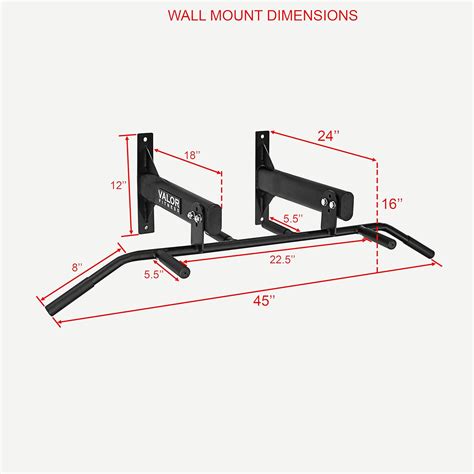 ValorFitness Valor Fitness Six-Grip Pull Up Bar – Wall or India | Ubuy