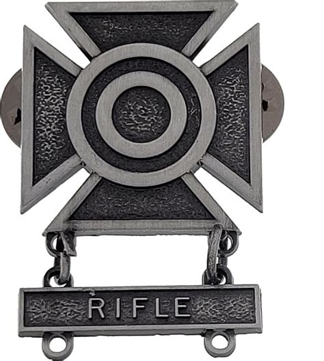US ARMY Expert Sharpshooter Oxidized Badge MARKSMAN Qualification RIFLE ...