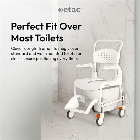 Etac Clean Rolling Shower Chair for Elderly and India | Ubuy