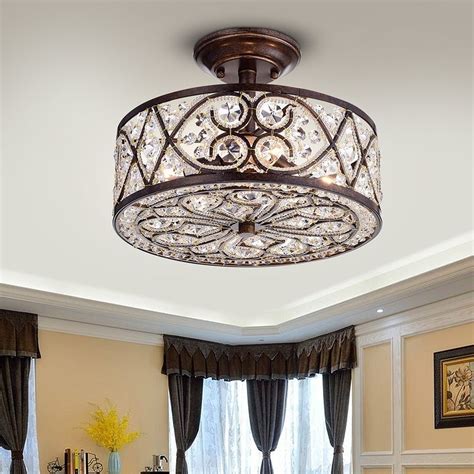 flush mount dining room light