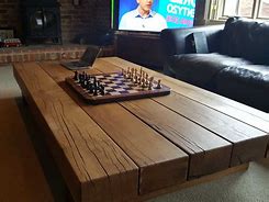 Image result for Large Wood Coffee Table