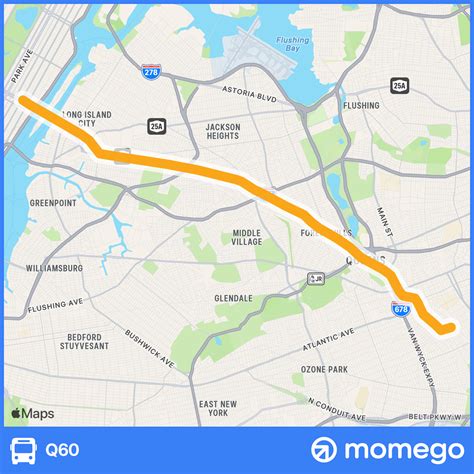 MTA Bus Company Q60 Bus Route | Live Bus Times