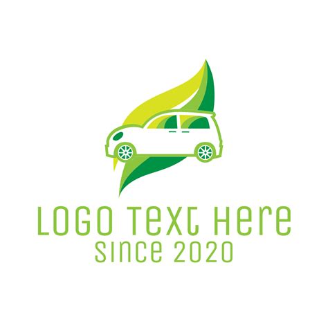 Green Eco Automotive Car Logo | BrandCrowd Logo Maker | BrandCrowd