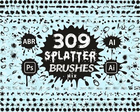 Splatter Brushes Free Download