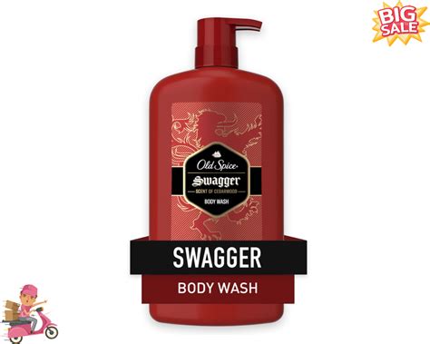 Buy Old Spice Red Zone Body Wash for Men, Swagger Scent, 30 fl oz ...