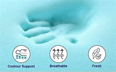 Buy White Memory Foam Mattress Topper Online in India – Restofit.in