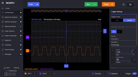 Using Multiple ADALM2000s Synchronised [Analog Devices Wiki]