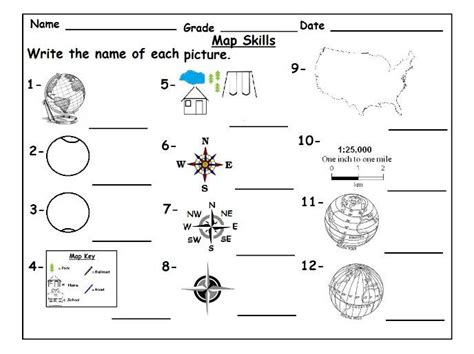 Geographical Location Worksheet 的图像结果